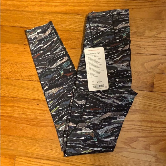 lululemon athletica Pants - Lululemon Fast and Free 7/8 Tight